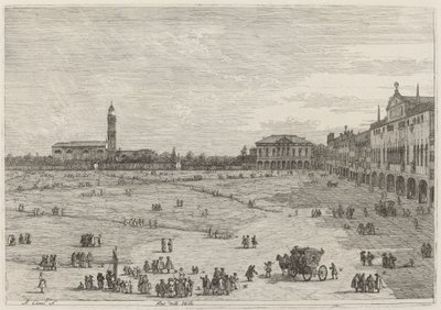 Pra della Valle av Canaletto