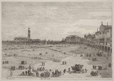 Prato della Valle av Canaletto