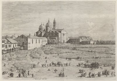 S. Giustina in pra della Vale, ca. 17351746. av Canaletto