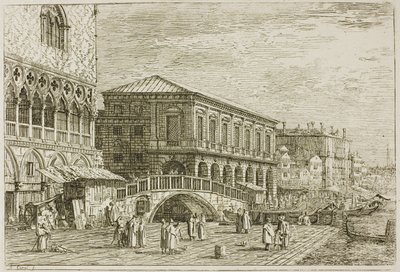 Fängelset, från Vedute av Canaletto