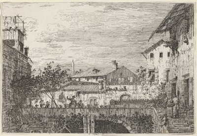 Terrassen, ca. 17351746. av Canaletto