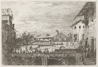 Terrassen [nedre höger], ca. 17351746. av Canaletto