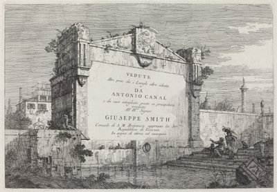 Titelskylt av Canaletto