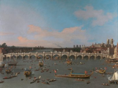Westminster Bridge, med Lord Mayor