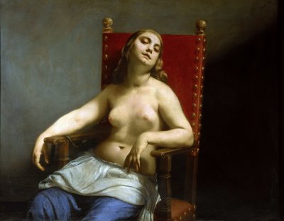Kleopatras död, 1660. av Canlassi