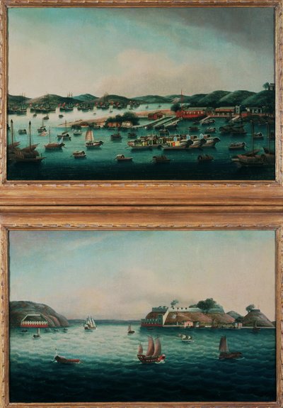 Hong Kongs hamn och Tiger