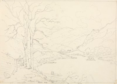 Vid Rydalsjön den 8 februari 1836 av Capt. Thomas Hastings