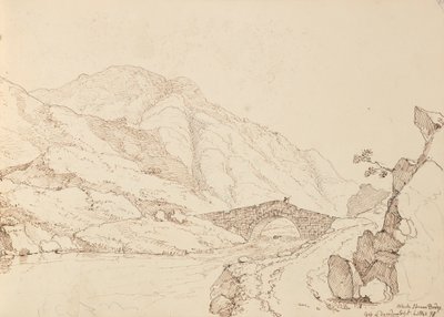 Black Stream Bridge, 6 september 1841 av Capt. Thomas Hastings