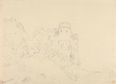 Carisbrooke Castle, 9 maj 1826 av Capt. Thomas Hastings