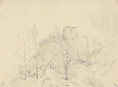 Carisbrooke Castle, 9 maj 1826 av Capt. Thomas Hastings