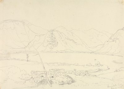 Ennerdale Lake, 10 maj 1836 av Capt. Thomas Hastings