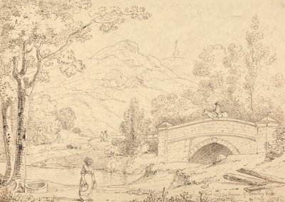 Ingången till Bradley Vale, 29 maj 1833 av Capt. Thomas Hastings