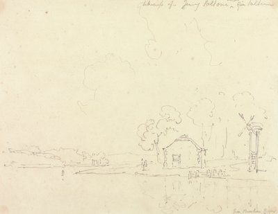 Från Beaulieu River, Hampshire av Capt. Thomas Hastings