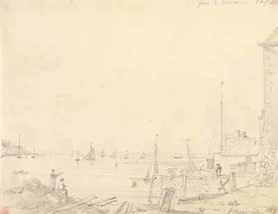 Från East Cowes, 7 augusti 1826 av Capt. Thomas Hastings