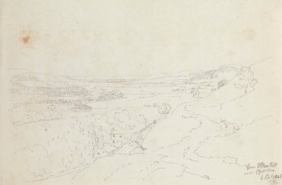 Från Elton Hill nära Clevedon, 6 september 1845 av Capt. Thomas Hastings