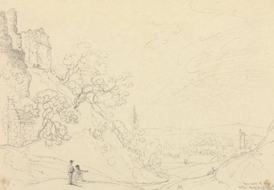 From under the Keep in Carisbrooke Castle, 18 maj 1829 av Capt. Thomas Hastings