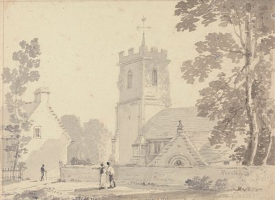 Henstridge kyrka, 23 augusti 1833 av Capt. Thomas Hastings