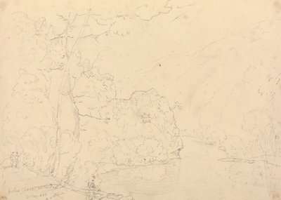 Holne Chase on the Dart, 30 maj 1833 av Capt. Thomas Hastings