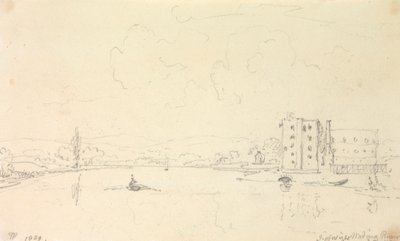 Medina River och Cowes, Isle of Wight av Capt. Thomas Hastings