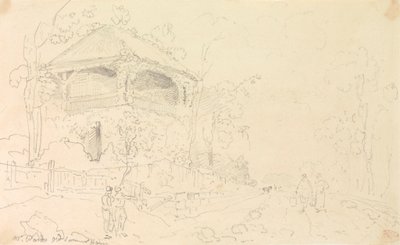 Mr Wards gamla sommarhus, Isle of Wight av Capt. Thomas Hastings