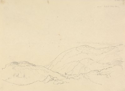 Nära Blackgang Chine, 19 augusti 1826 av Capt. Thomas Hastings