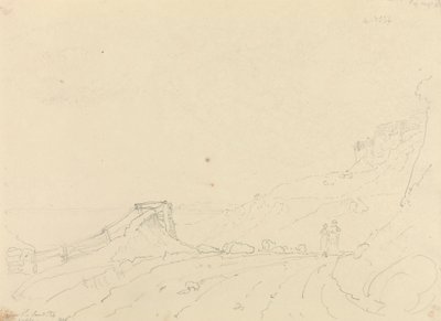Nära Blackgang Chine, 19 augusti 1826 av Capt. Thomas Hastings