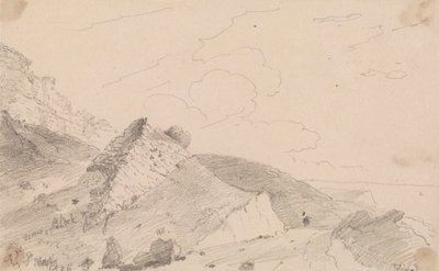 Nära Blackgang Chine, Isle of Wight av Capt. Thomas Hastings