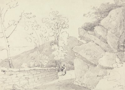 Nära Bonchurch, Isle of Wight, 28 maj 1829 av Capt. Thomas Hastings