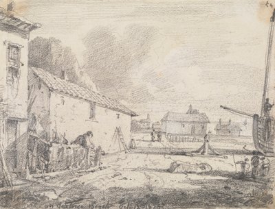 På Hastings Beach, 12 oktober 1820 av Capt. Thomas Hastings
