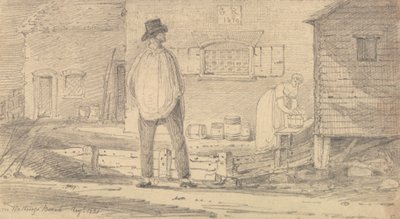 På Hastings Beach, augusti 1821 av Capt. Thomas Hastings