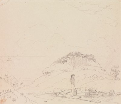 På stranden nära Sandrock, 13 augusti 1829 av Capt. Thomas Hastings