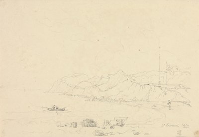 St. Lawrence, Isle of Wight, 19 september 1827 av Capt. Thomas Hastings