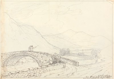 The Bowder Stone, Jaws of Borrowdale, lördag 27 juni 1835 av Capt. Thomas Hastings
