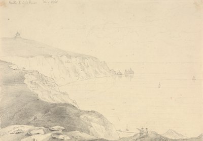 The Needles and Lighthouse, Isle of Wight av Capt. Thomas Hastings