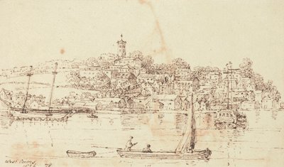 West Cowes, Isle of Wight av Capt. Thomas Hastings