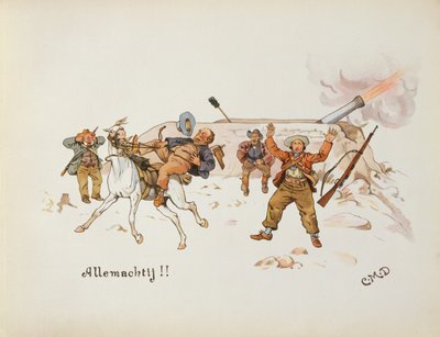 Allemachtij, från The Leaguer of Ladysmith, 1900 av Captain Clive Dixon