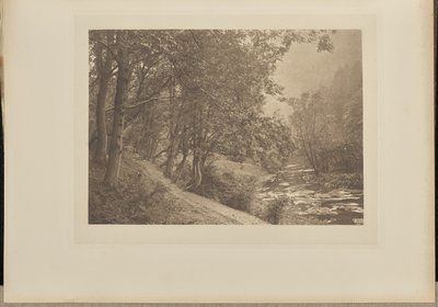 Stigen över First Brae, Dove Dale av Captain George Bankart