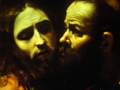 Tagandet av Kristus av Caravaggio