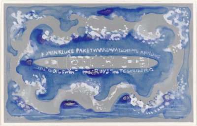 Design för en vinjett för Koninklijke Paketvaart Maatschappij av Carel Adolph Lion Cachet