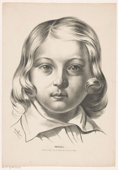 En pojke Pictura (serietitel på objekt) av Carel Christiaan Antony Last