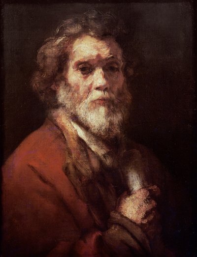 Chef för en gammal man, ca 1650 av Carel Fabritius
