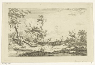 Jägare i ett landskap Landscapes (A-F) (serietitel) av Carel Lodewijk Hansen