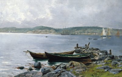 Från Drøbaksundet av Carl-Edvard Diriks