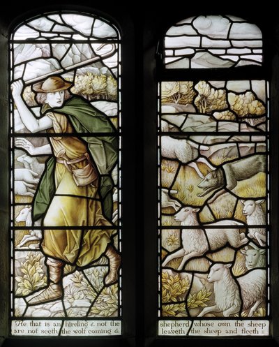 Over Wyresdale, Christ Church, Shrigley & Hunt (1873-1982), Carl Almquist, The Shepherds Church, Shepherding, Sheep, 18 av Carl Almquist