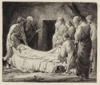 Kristi gravläggning av Carl Bloch