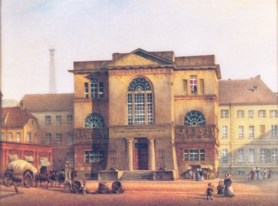 Gamla Myntverket i Berlin av Carl Daniel Freydanck