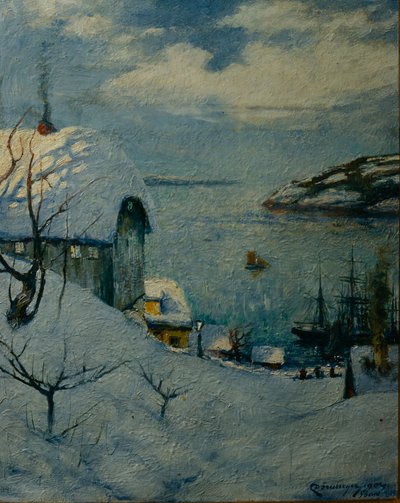 En hamn i snart av Carl Doernberger