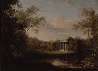 Utsikt över vänskaptemplet i Pavlovsk, ca. 1800 av Carl Ferdinand von Kugelgen