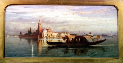 På den venetianska lagunen av Carl Friedrich Heinrich Werner