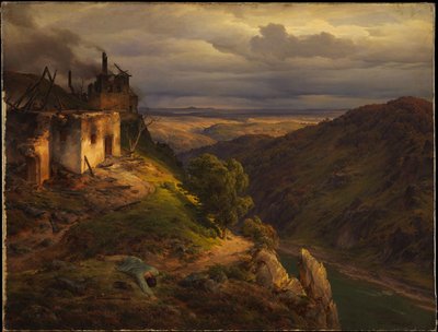 Landskap av Carl Friedrich Lessing